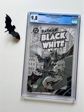 Batman: Black and White #1 CGC 9.6 (1996) Jim Lee Cover | Graded comic book